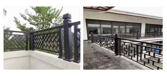 Chinese Antique Aluminum Guardrail